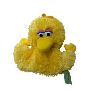 Gund Sesame Street Big Bird Hand Puppet Soft Plush Toy Pretend Play 10"